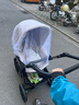 cam IL MONDO DEL BAMBINO意大利原装进口婴儿车双向高景观0-3岁折叠可坐可躺四轮减震推车 Dinamico stroller col991 尊享版 奶米杏 意大利原装进口婴儿推车 实拍图