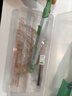 晨光（M&G）米菲尺规套装6件套（金属圆规+直尺三角尺*2量角器+替芯收纳盒）制图工具绿色初中生开学文具 实拍图