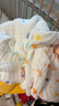 全棉时代儿童浴巾纯棉透气纱布浴巾新生婴儿宝宝洗澡大毛巾小鸭子95*95cm 实拍图