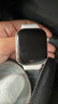 Apple/苹果 Watch S11 智能手表GPS款46毫米玫瑰金色铝金属表壳淡桃粉色运动型表带S/M MEVT4CH/B情人节 实拍图