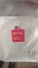 名创优品（MINISO）短袖t恤男士夏季潮牌半袖2026新款正肩纯棉休闲上衣服 黑 2XL 实拍图