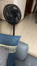 美的（Midea）【超级单品】七叶轻音立式电风扇家用柔风落地扇台式桌面小型风扇大风量节能摇头宿舍电扇 SAF30AB 实拍图