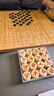 得力（deli）五子棋围棋中国象棋三合一套装楠竹双面棋盘仿玉棋子送礼套装 实拍图