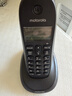摩托罗拉（Motorola）C1001XC 数字无绳电话机 无线座机 子母机单机 有背光 才清晰 办公家用 来电显示 三方通话 黑色 实拍图