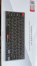 联想（Lenovo）无线蓝牙键盘鼠标套装可充电轻薄便携商务办公电脑iPad平板mac通用剪刀脚无线键盘无线键鼠套装 K211-灰黑色-单键盘 无线蓝牙双模 实拍图