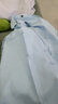 帕托瓦短袖衬衫男士夏季纯色白衬衫男韩版修身商务休闲衬衣蓝色2XL 实拍图