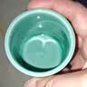中式祥云龙泉青瓷茶杯主人杯个人专用陶瓷大号单杯功夫茶具品茗杯 青瓷祥云主人杯（梅子青） 105ml 实拍图