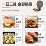 奥克斯（AUX） 电饼铛家用小型1-2人双面三明治早餐机煎饼烙饼锅迷你小号20CM多功能煎烤机烤肉锅 【升级有钛Ti抗菌款】迷雾蓝1-2人食 实拍图