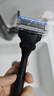 舒适（Schick）【保湿肌】水次元5智能调压剃须刀【1刀架2刀头】高端防刮伤男士手动剃须刀 刮胡刀 生日礼物送男友 实拍图