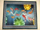 星晚入户进门口3D地垫玄关客厅防滑耐脏毯子免洗蹭灰踩脚垫可裁剪定制 3D玄关-九鱼送财 100*120cm 实拍图