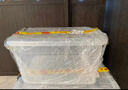 禧天龙塑料衣物收纳箱玩具整理箱30L 透明 1个装 不带轮 实拍图