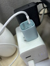 ANKER安克套装20W苹果充电器蓝+C-C快充数据线0.9米蓝 实拍图