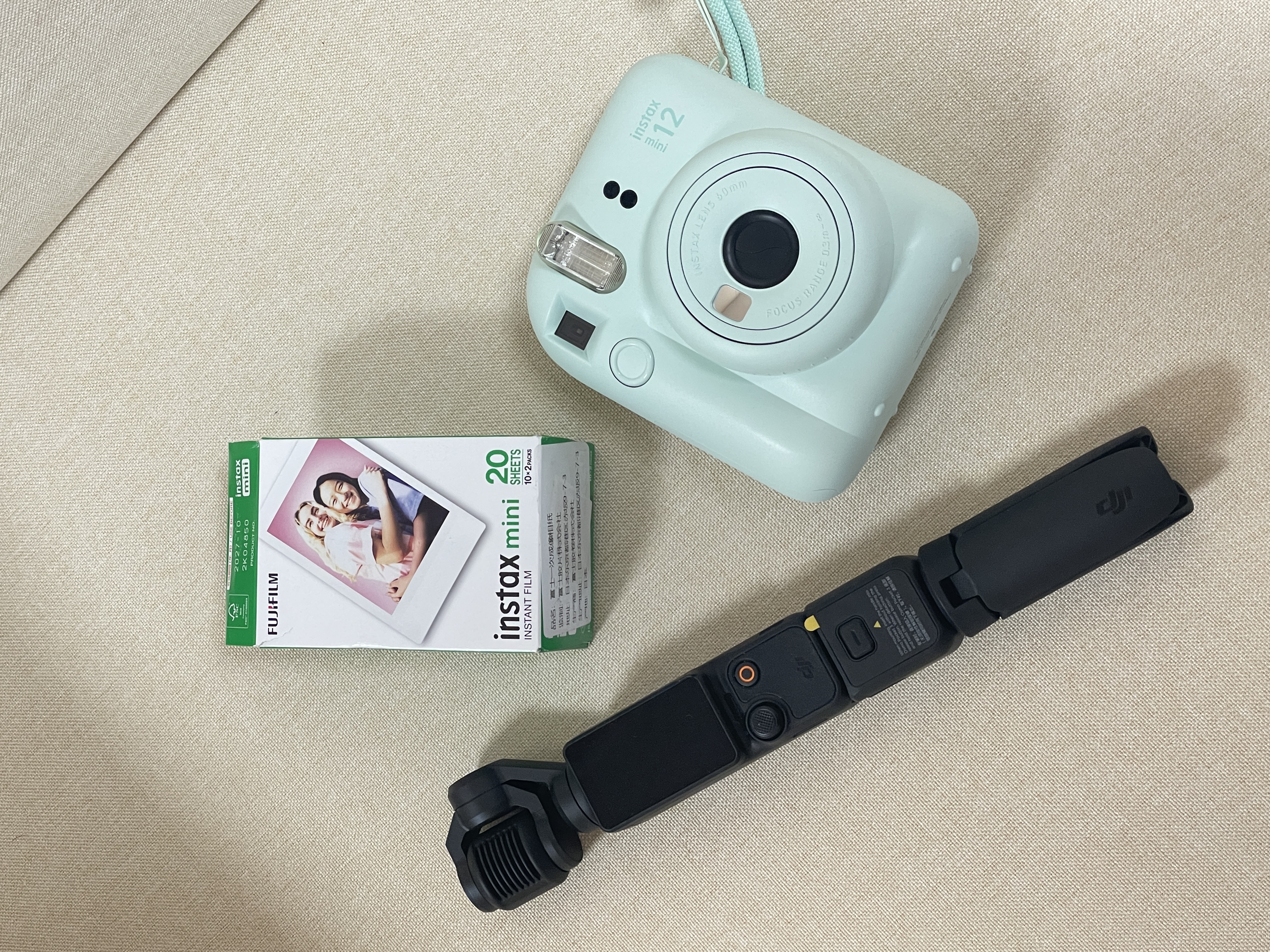 富士（FUJIFILM）instax 拍立得mini12 一次成像相机 mini11/41三寸相纸 生日礼物 女生送礼奖品 【刮刮乐抽相纸】 Mini12 薄荷绿【经典百搭】 官方标配+40张相纸 实拍图