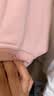 查尔斯桃心【白鹿&王楚然同款】纯棉刺绣圆领卫衣男女情侣款打底衫 浅灰色 L 实拍图