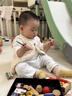 imikids大粒串珠积木幼儿童穿珠子玩具宝宝蒙氏穿线教具益智 穿行城市间 实拍图