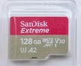 闪迪（SanDisk）128GB TF（MicroSD）内存卡 A1 U1 C10 至尊高速移动版存储卡 读速140MB/s 手机平板游戏机内存卡 实拍图