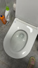 九牧（JOMOO）11383-2-1/31KB-1家用虹吸抗菌双漩坐便器大冲力节水马桶305坑距 实拍图
