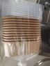 京东京造 一次性饭盒 露营野餐盒 食品级外卖水果分装打包盒750ml*22套 实拍图