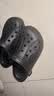 卡骆驰（CROCS）贝雅洞洞鞋男鞋女鞋轻便耐磨一脚蹬拖鞋休闲鞋百搭花园鞋|10126 黑色-001 43 (270mm) 实拍图