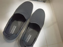 斯凯奇（Skechers）男鞋夏季一脚蹬运动鞋百搭休闲健步鞋软底舒适布鞋54626 实拍图