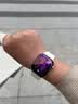 Apple/苹果 Watch S11 智能手表GPS款42毫米玫瑰金色铝金属表壳淡桃粉色运动型表带M/L MEUP4CH/B 实拍图