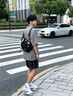 班尼路（Baleno）休闲单肩包男款斜挎包学生包包女潮流百搭胸包骑行小腰包2026新款 黑色【带冲天鸭挂件】 实拍图