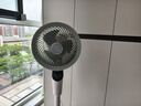 艾美特（AIRMATE）【天鹅MAX】空气循环扇直流变频家用大风力电风扇卧室轻音一级能效负离子净化语音落地扇 SRDI151 实拍图