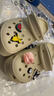 卡骆驰（CROCS）经典云朵洞洞鞋时尚百搭女鞋花园鞋沙滩鞋|206750 骨白色-2Y2(含智必星) 36 /37(230mm) 实拍图