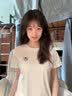 卡帕（Kappa）背靠背t恤女短袖复古26新夏透气纯棉显瘦半袖运动上衣K0E42TD01D 韩国白012-经典百搭丨舒适透气 XL 尺码偏小，建议拍大一码 实拍图