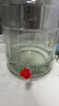 极度空间泡酒瓶 玻璃瓶密封泡酒容器泡菜坛腌菜泡菜罐泡酒坛 带龙头20斤装 实拍图