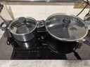 美的（Midea）电磁炉双灶电磁灶家用3500W大功率电陶炉嵌入式双头灶台可定时不挑锅具大面板【价保618】ZDT3521Z 实拍图