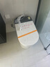 九牧（JOMOO）轻智能马桶一体机全自动冲水恒温座圈抗菌虹吸式坐便器 【2025全网爆款】黑魔方SQ9650 305mm(290-390以内选择) 实拍图