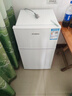 现代（HYUNDAI）（韩国现代）小冰箱迷你小型家用冷藏冷冻宿舍出租房办公室双开门二门电冰箱节能省电 68L白【一级能效+租房必备】 实拍图