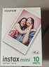 拍立得现货拍立得相纸适用mini7+/7s/8/9/11/12/25/90/link系列通用胶卷 白边相纸40张（单双盒随机） 实拍图