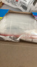 旭包鲜日本品牌PE密封袋中号50只装 双拉链密实袋自封袋加厚食品保鲜袋 实拍图