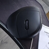 多彩（Delux）M618AIR GX轻量化人体工学无线垂直立式鼠标办公静音鼠标电脑笔记本通用 超长待机  黑色 实拍图