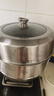 美厨（MAXCOOK）蒸锅 304不锈钢36cm二层蒸锅 加厚复底汤蒸锅  实拍图