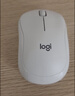 罗技（Logitech）M221 轻音鼠标 无线鼠标 办公鼠标 对称鼠标 带无线微型接收器 米白色 实拍图
