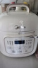 美的（Midea）电压力锅小型1-3人高压电饭锅0涂层迷你饭煲1.8L 多功能一体智能预约开盖火锅煲汤炖煮MY-E2925G 实拍图