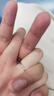 AIF木与枝情侣戒指女纯银999情侣对戒男钟久久情人节生日礼物送女友 【木与枝】999足银情侣对戒【七仓直发】 实拍图