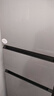 海尔（Haier）「真省电」217L三门家用小户型冰箱抗菌净味一级能效风冷无霜星辉银BCD-217WGHC3E9S9国家补贴 实拍图
