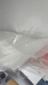 新时达50个文件袋透明斜纹A4加厚档案按扣袋塑料学生考试卷资料袋收纳纽扣夹子暗扣聚丙烯防水文具办公 实拍图