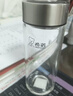 希诺玻璃杯单层加厚大容量家用办公泡茶杯子男车载水杯XN-6016L 400mL 实拍图