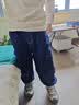 嘟嘟家【A类&防褪色】男童工装裤秋装儿童水洗软牛仔裤宝宝休闲裤子童装 牛仔蓝 120 实拍图