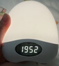 雷士（NVC）小夜灯节日生日礼物送女友充电喂奶灯婴儿床头灯时钟显示5200mAh 实拍图