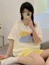 浪莎纯棉睡衣女夏季薄款可爱少女全棉短袖短裤2025新可外穿女士家居服 实拍图