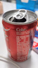 可口可乐（Coca-Cola）汽水 碳酸饮料 200ml*24罐  迷你摩登罐 新老包装随机发货 实拍图