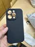 第一卫DIVI【官 版 真 液 态】适用苹果14Pro手机壳iPhone14Pro保护套液态硅胶亲肤镜头全包防摔防磨男女款黑 实拍图