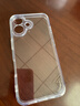 品胜 适用苹果16手机壳iPhone16保护套简约透明 防摔抗指纹耐磨超薄超透网红软边 透明 实拍图