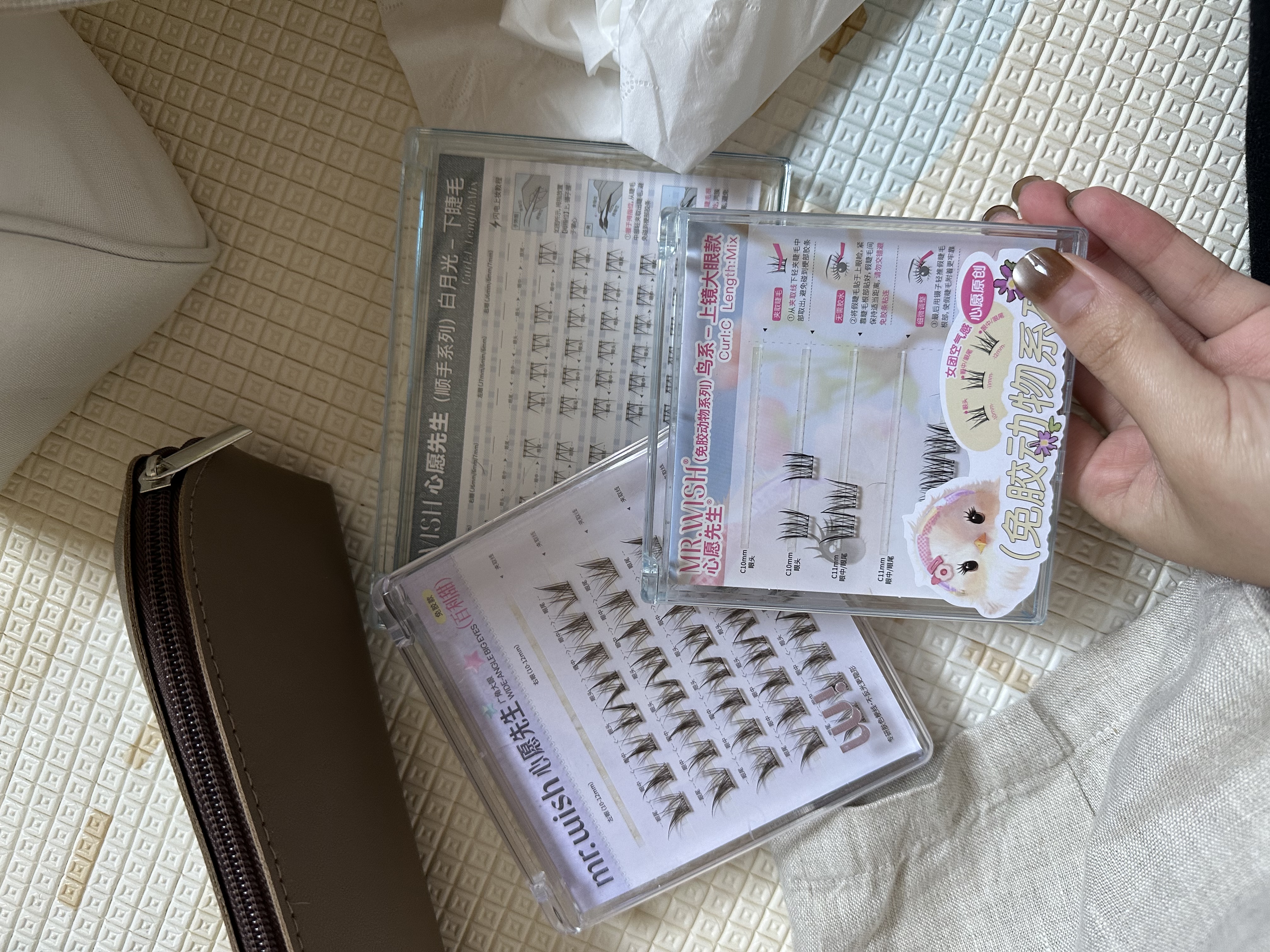 心愿先生顺手白月光免胶下睫毛plus自粘自然肿眼泡懒人眼睫毛囤货送礼七夕 实拍图
